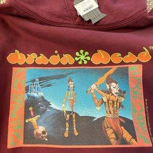 Brain Dead Dungeons and Dragons hoodie size M NWT